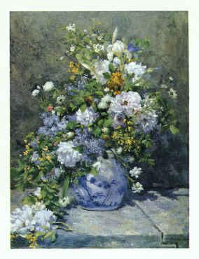 Pierre Renoir Spring Bouquet Germany oil painting art